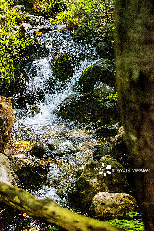冰川国家公园自然风光，阿根廷巴塔哥尼亚圣克鲁斯查尔腾图片素材