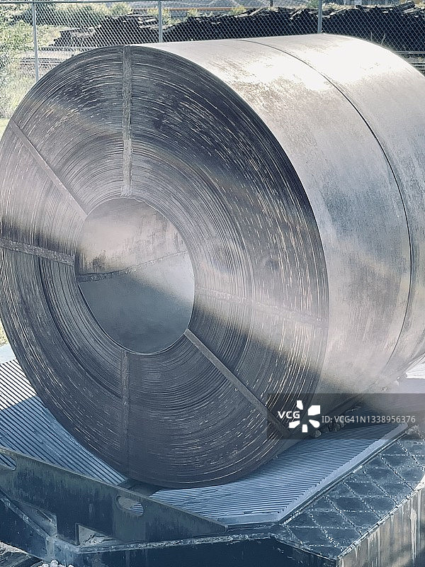 工业用冷轧钢材图片素材