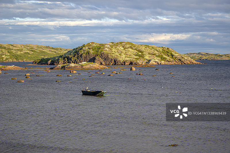 加拿大魁北克省布洛克岛老堡湾博纳埃斯佩兰斯图片素材