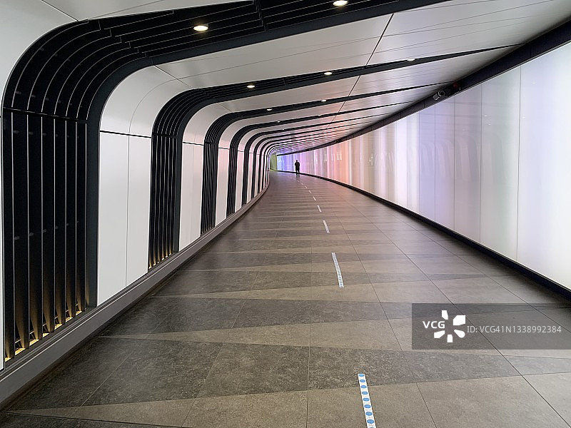 国王十字车站地下通道图片素材