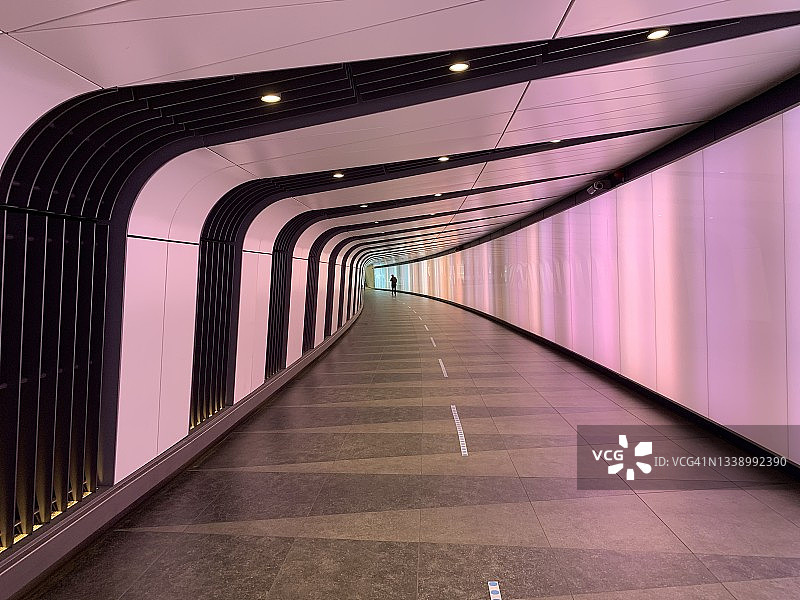 国王十字车站地下通道图片素材