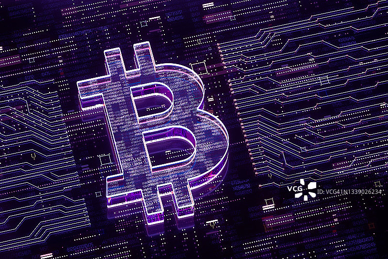 比特币符号图片素材