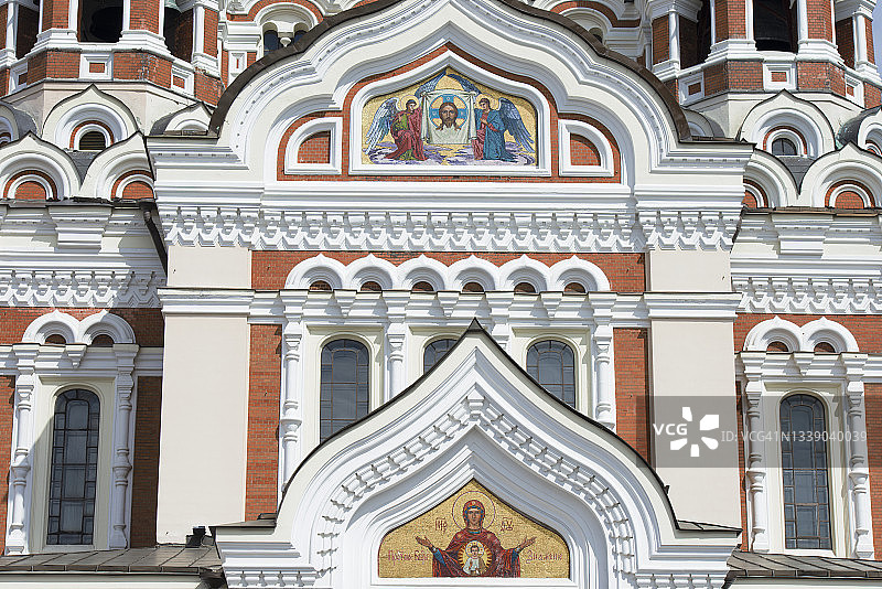 爱沙尼亚塔林亚历山大·涅夫斯基主教座堂图片素材