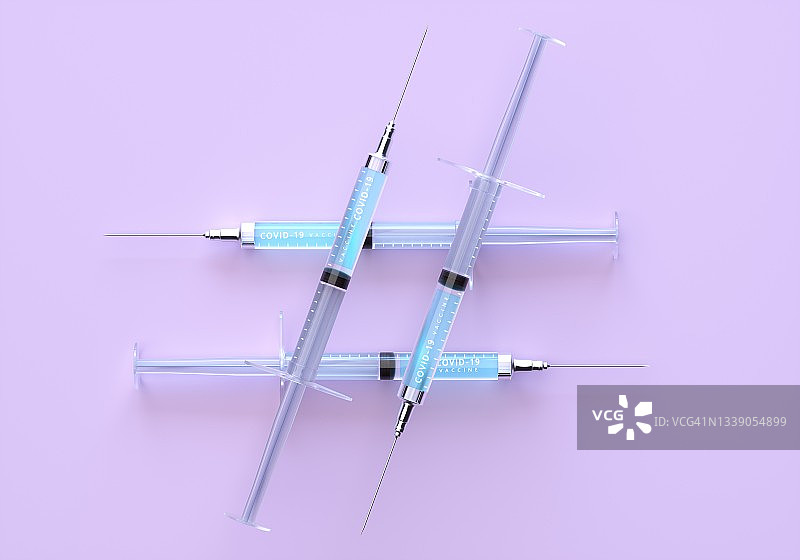 新冠病毒疫苗标签符号图片素材