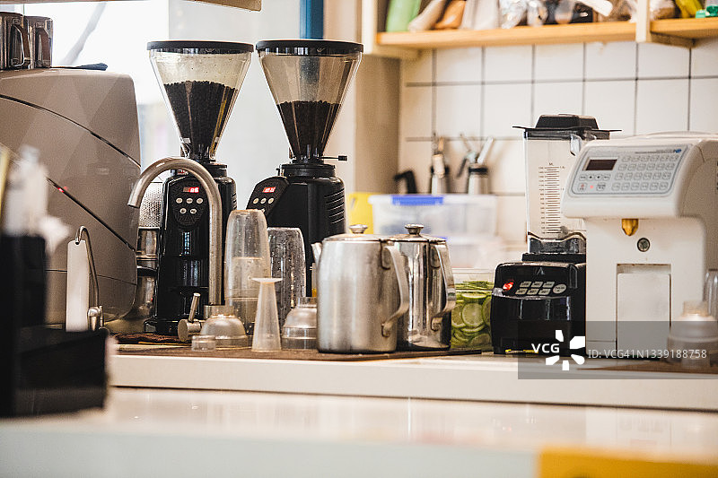 咖啡吧台图片素材