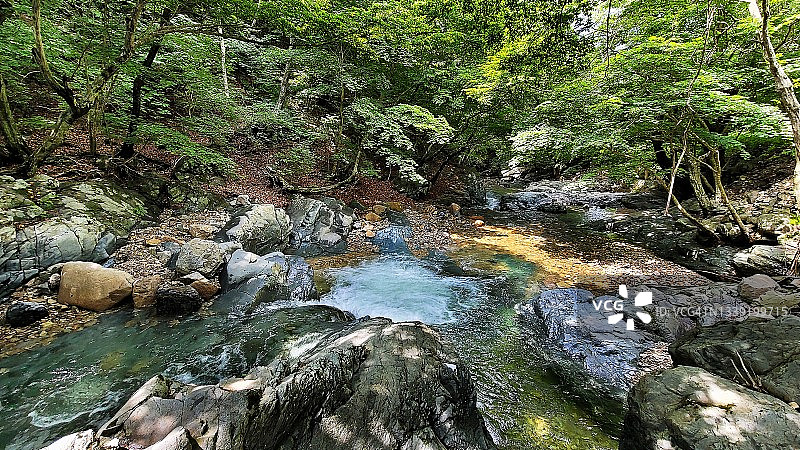 韩国Subi-myeon山谷风景图片素材