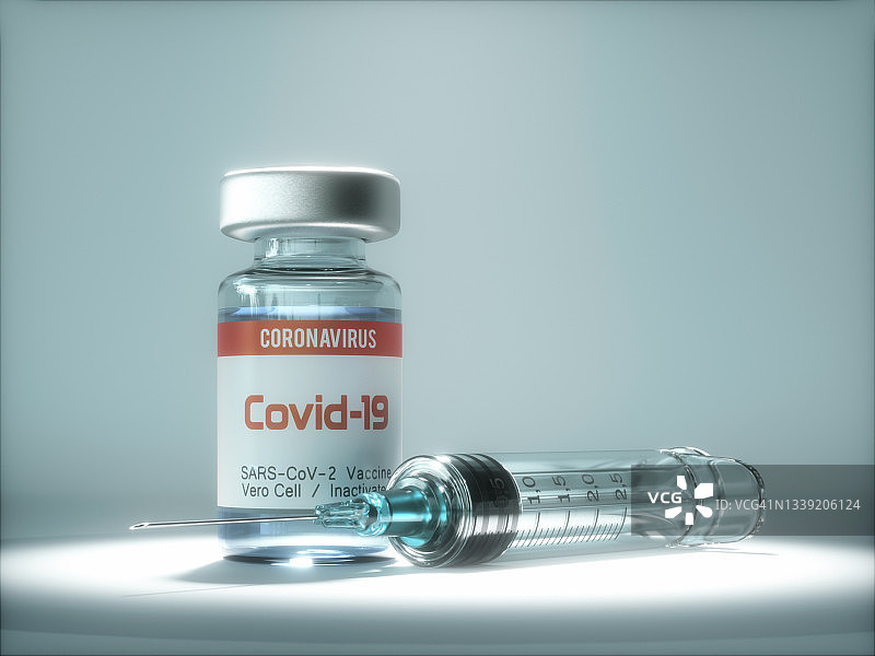 新冠病毒疫苗概念图图片素材