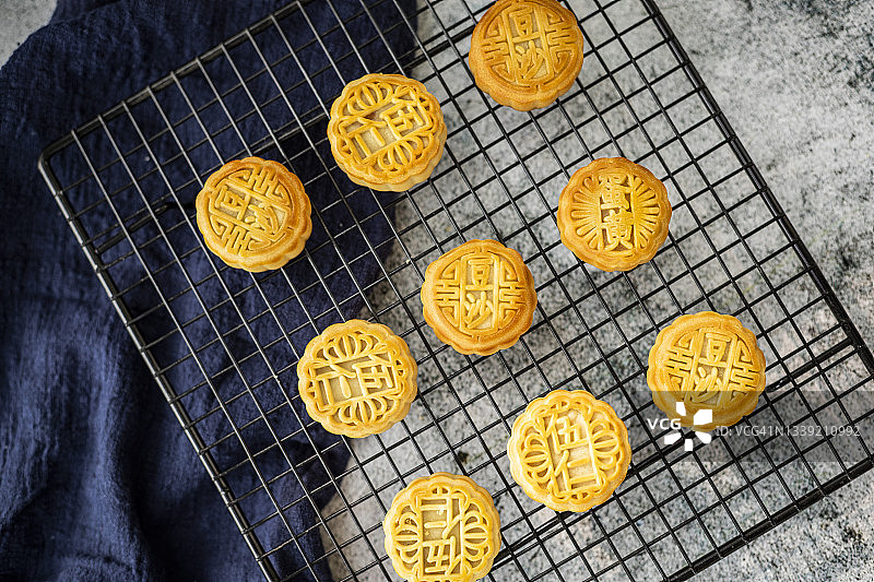 中式传统月饼图片素材