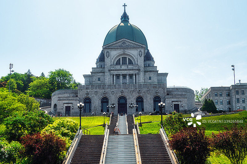 加拿大大蒙特利尔圣约瑟夫大教堂图片素材
