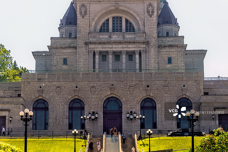 加拿大大蒙特利尔圣约瑟夫大教堂图片素材