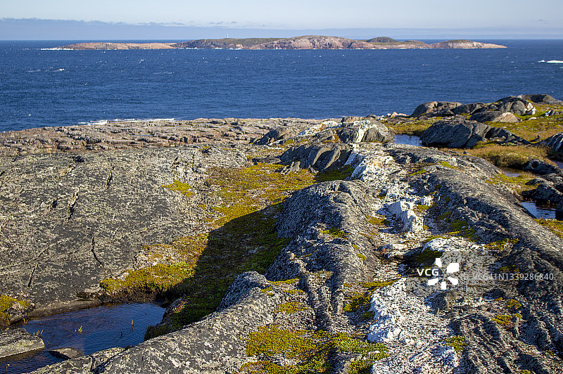 加拿大拉布拉多地区的巴特尔港图片素材