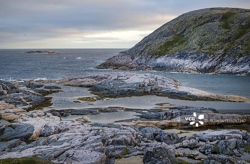 加拿大拉布拉多地区的巴特尔港图片素材