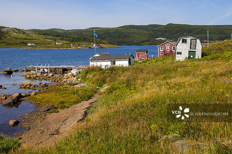 加拿大拉布拉多红色海湾图片素材