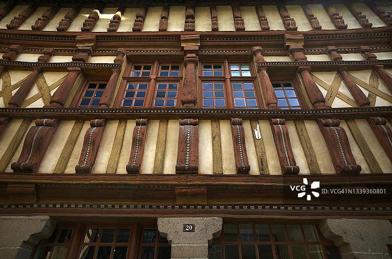 法国布列塔尼科特迪瓦阿莫尔特雷吉耶，欧内斯特·雷南的诞生地图片素材