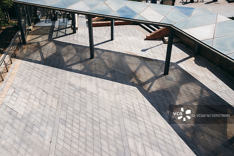 高角度画廊景观图片素材