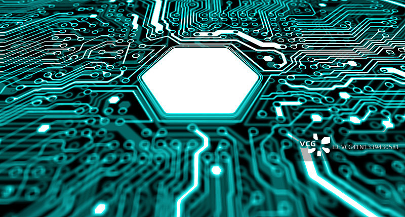 电路板特写图片素材