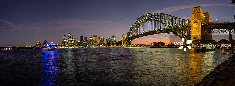 2016年悉尼海港全景图片素材