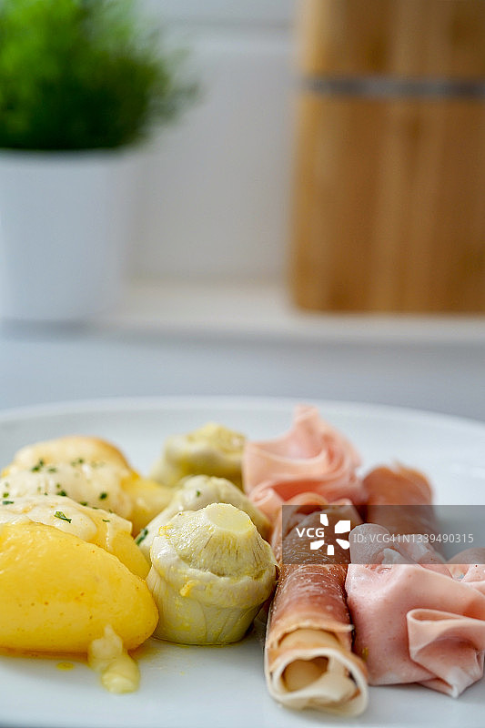 一份烤拉克雷特芝士图片素材