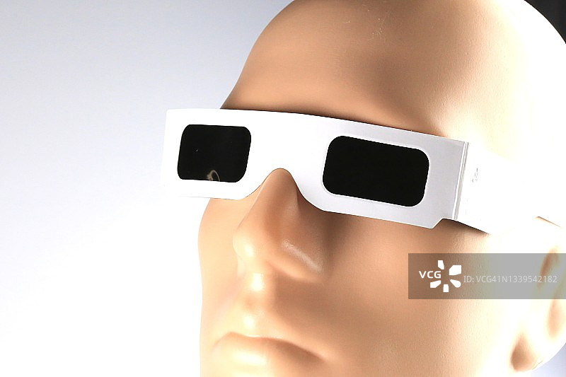 3D电影眼镜图片素材