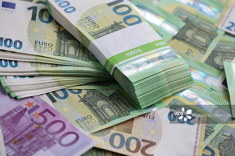 欧元Banknotes图片素材