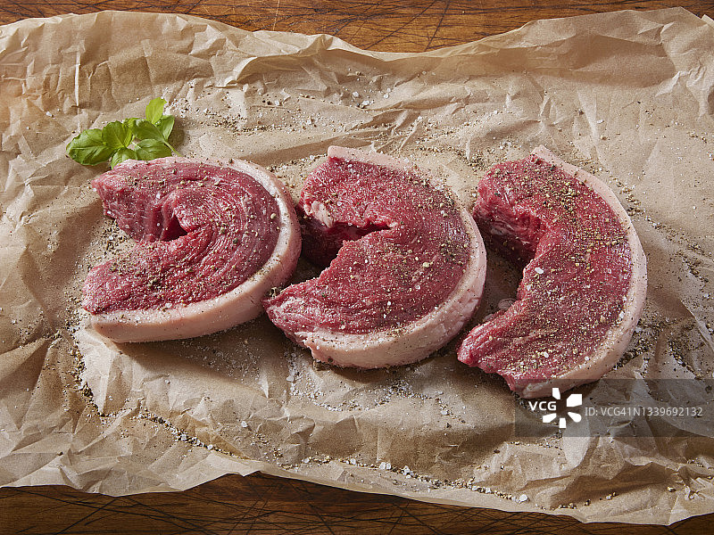 生牛臀肉，巴西烤牛排图片素材