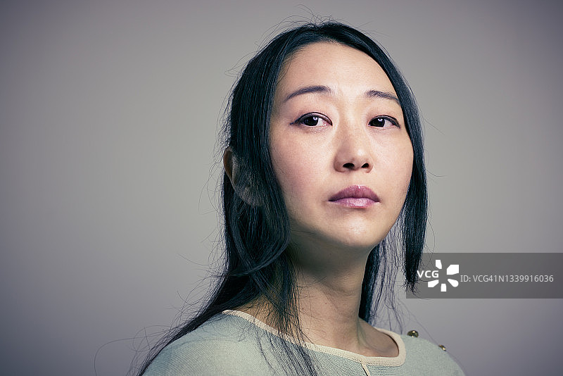 亚洲女性肖像图片素材