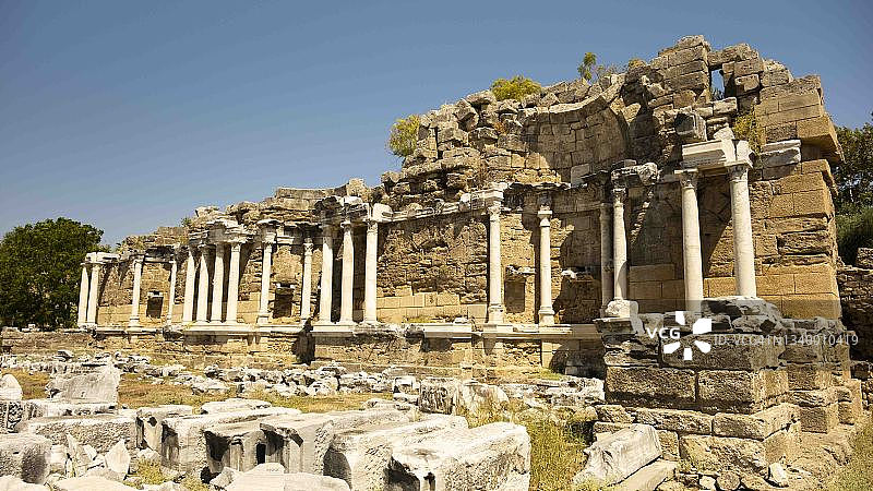 在古希腊工作的建筑师图片素材