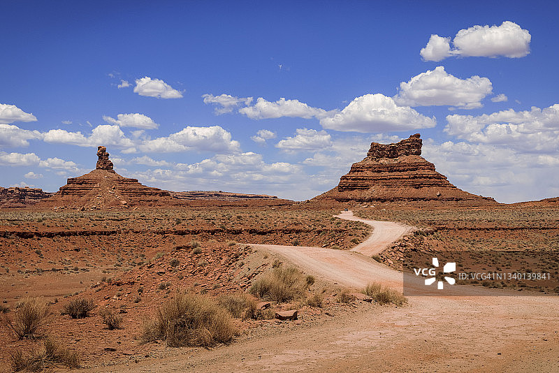 犹他州神之谷熊耳附近的风景图片素材