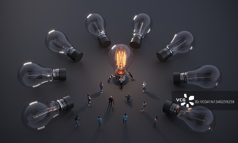 大创意，创新理念图片素材