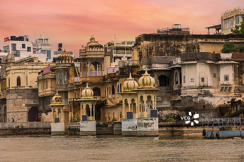 甘高尔·加特·乌代普尔，拉贾斯坦邦，印度拉贾斯坦邦图片素材