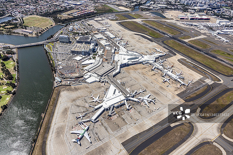 悉尼机场图片素材