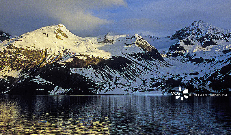 阿拉斯加冰川湾国家公园图片素材