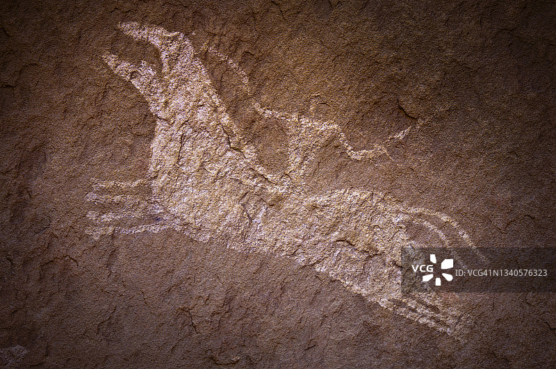 塔曼拉塞特,塔西利阿杰尔国家公园,阿尔及利亚,撒哈拉,非洲图片素材