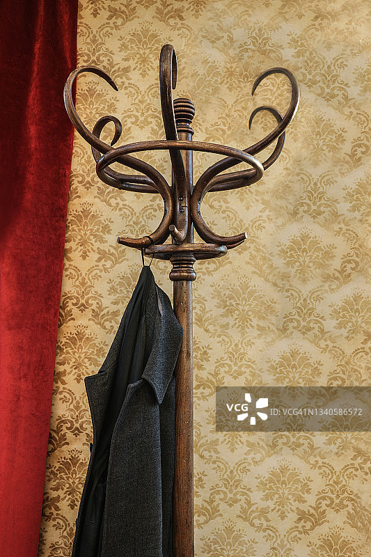 老木衣架图片素材