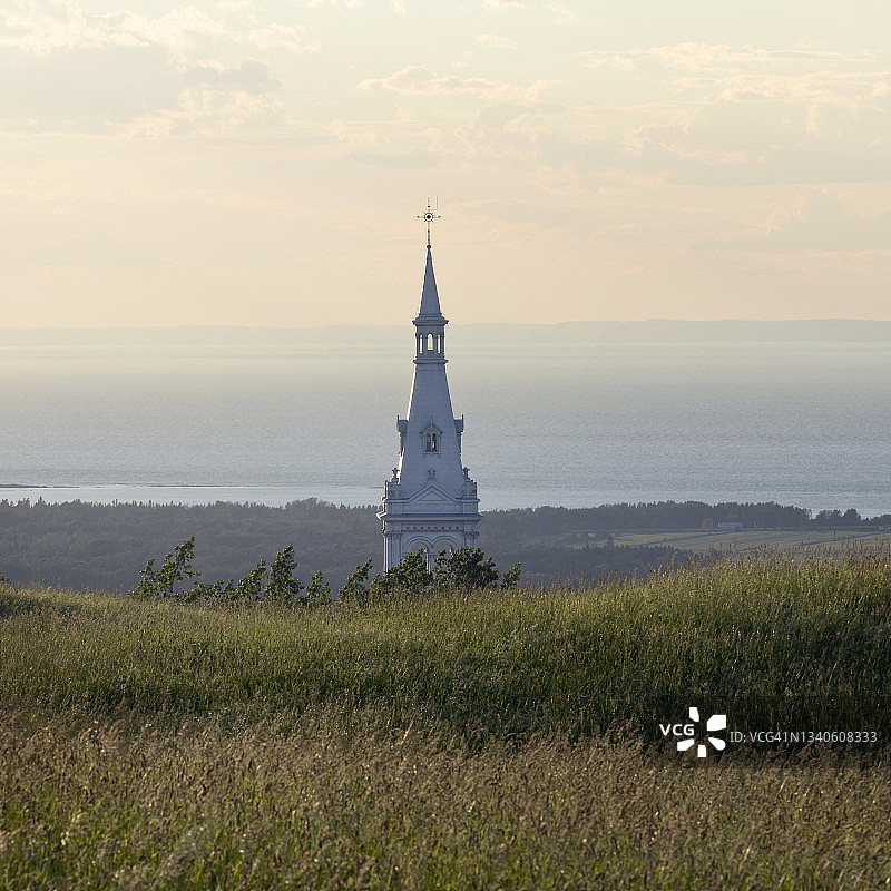 Saint-Octave-de-Métis 钟楼图片素材