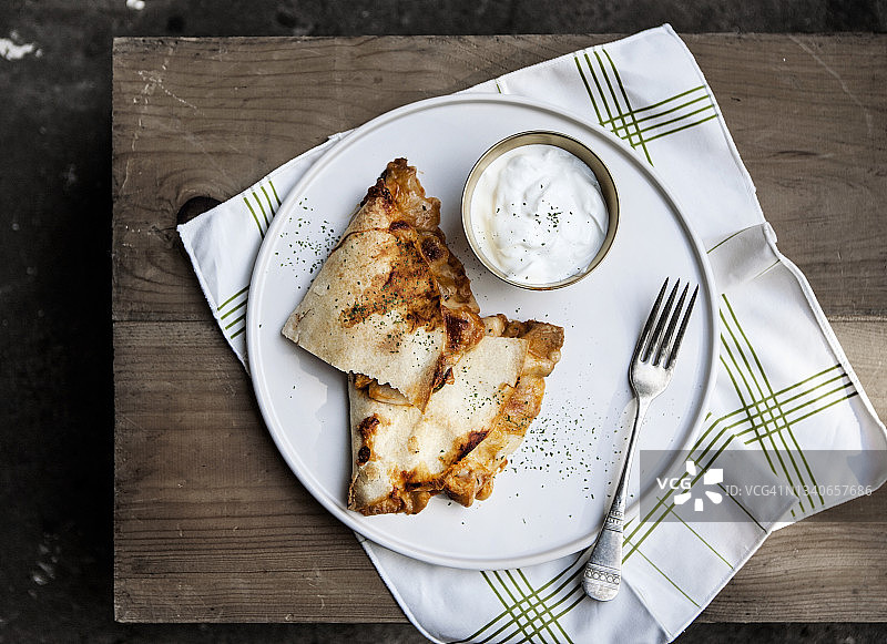 鸡肉馅饼图片素材