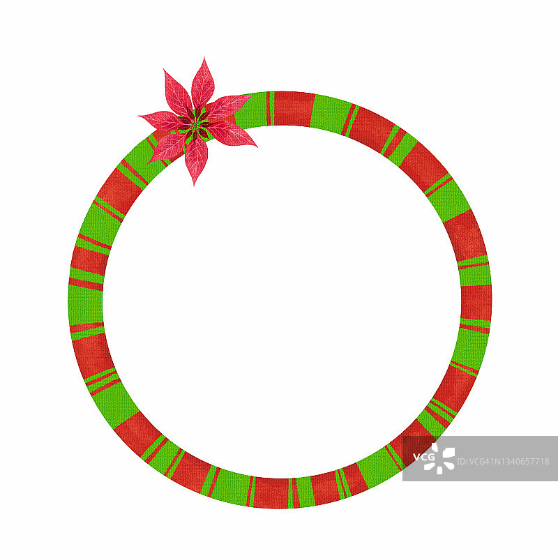 圣诞花环图片素材