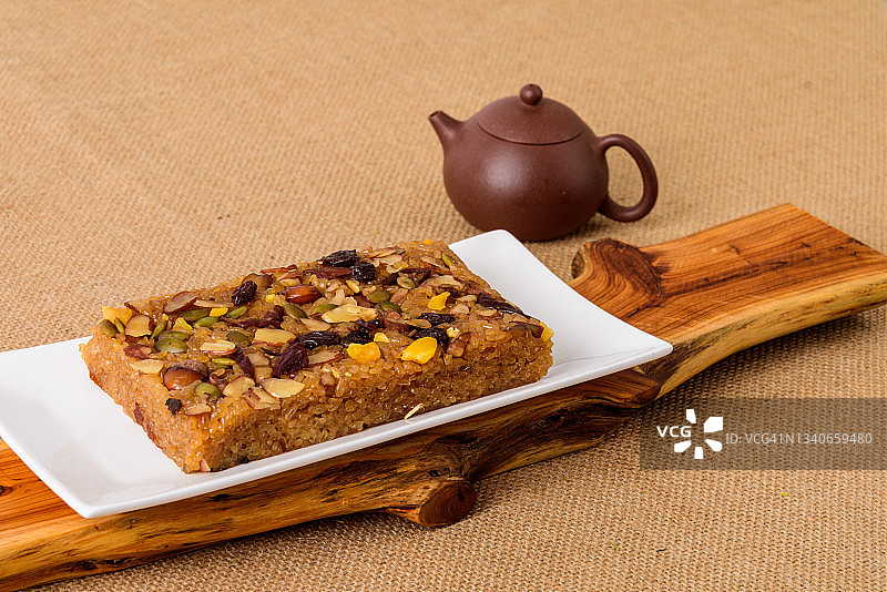 韩式传统药膳糕图片素材