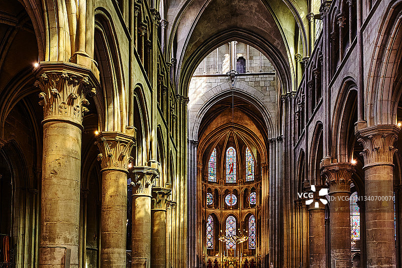 法国勃艮第第戎圣母院图片素材