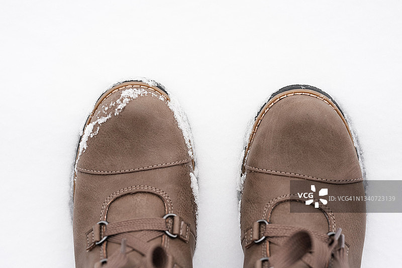 雪地靴的脚趾图片素材