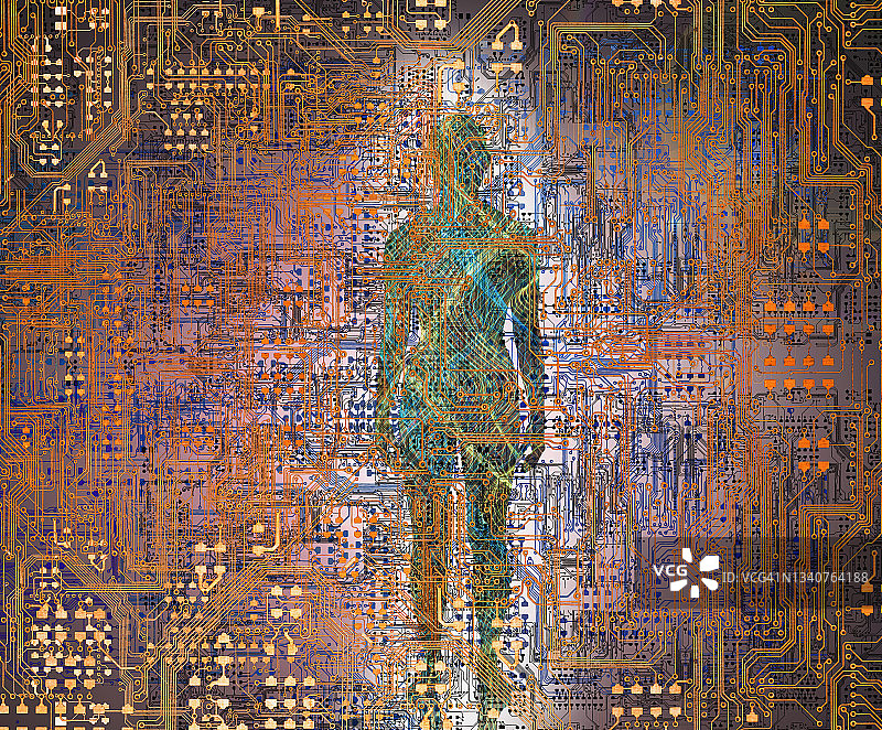 计算机网络入侵者图片素材