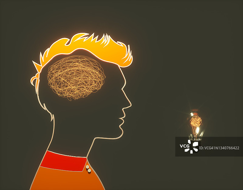 灵感之光图片素材