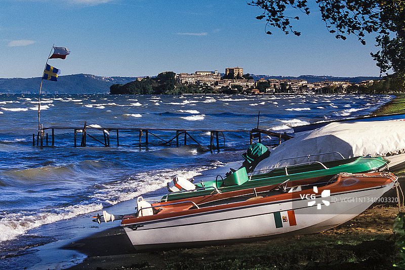 意大利中部拉齐奥大区维泰博省博尔塞纳图片素材