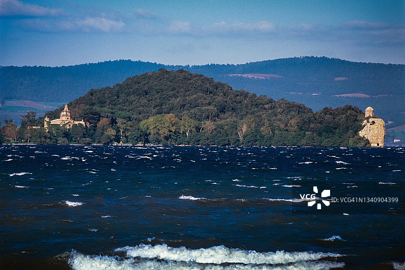 意大利中部拉齐奥大区维泰博省博尔塞纳图片素材