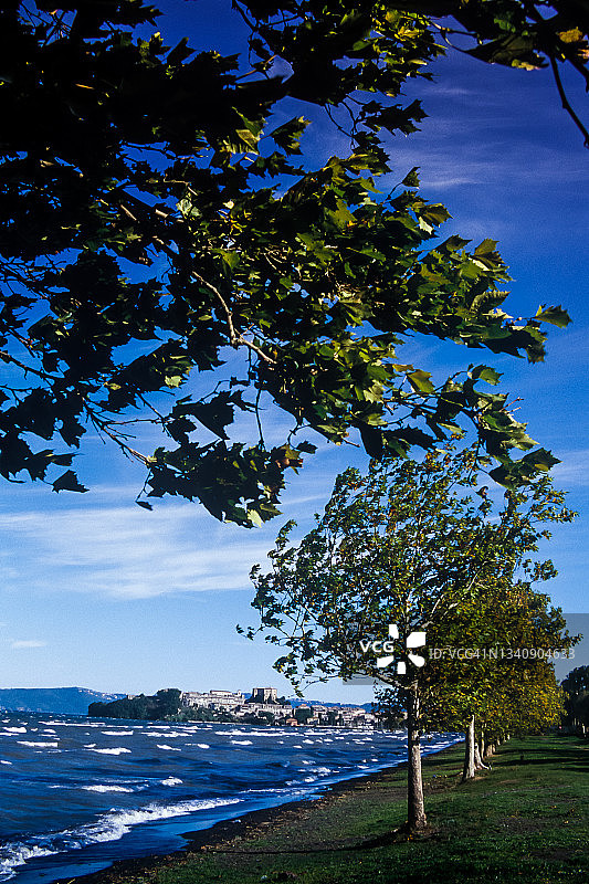 意大利中部拉齐奥大区维泰博省博尔塞纳图片素材