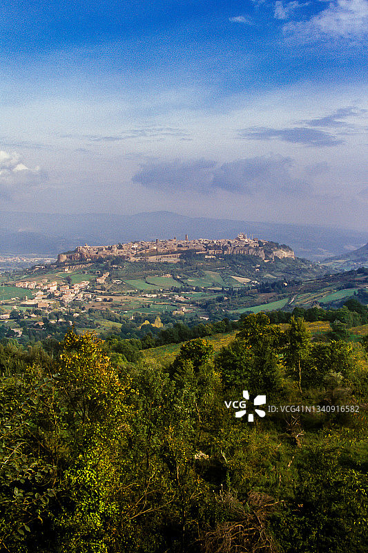 意大利翁布里亚奥尔维耶托图片素材