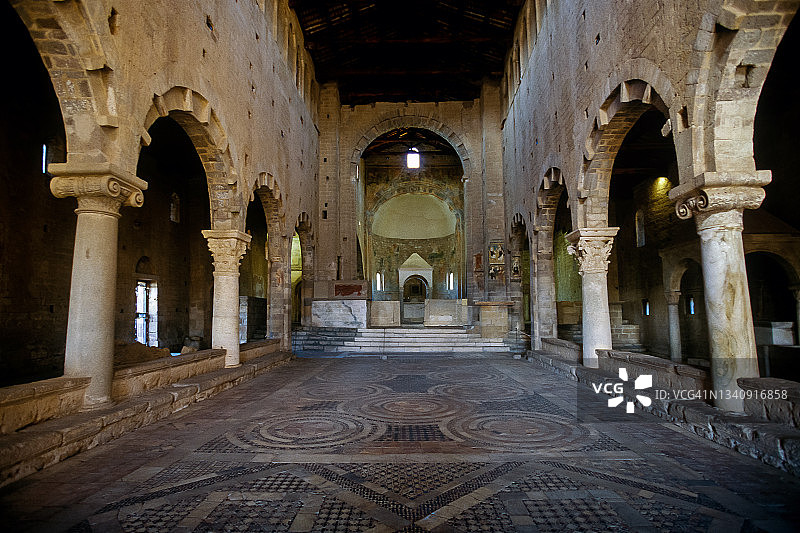 意大利拉齐奥大区维泰博省的托斯卡尼亚图片素材