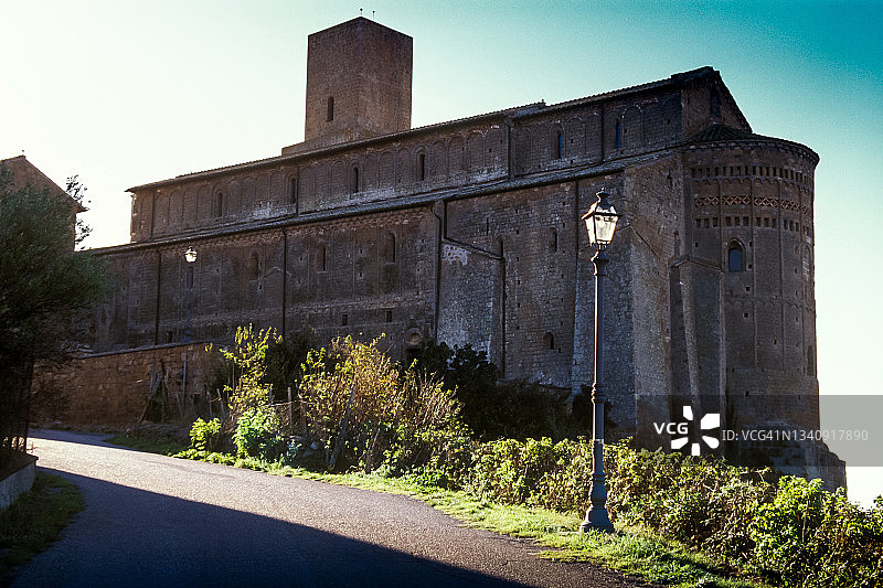 意大利拉齐奥大区维泰博省的托斯卡尼亚图片素材