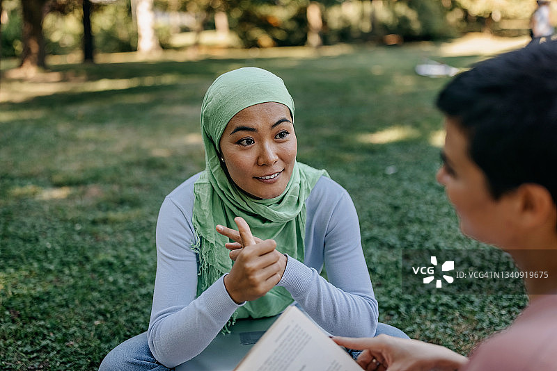 自然中的教育时光图片素材