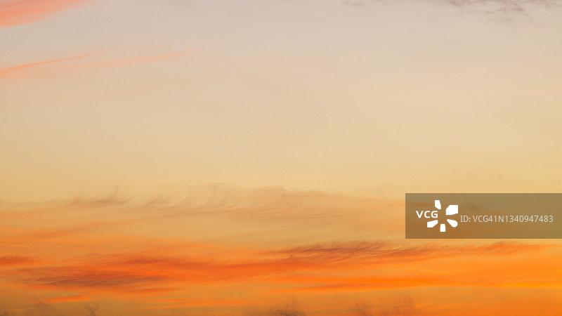 日出天空全景图片素材